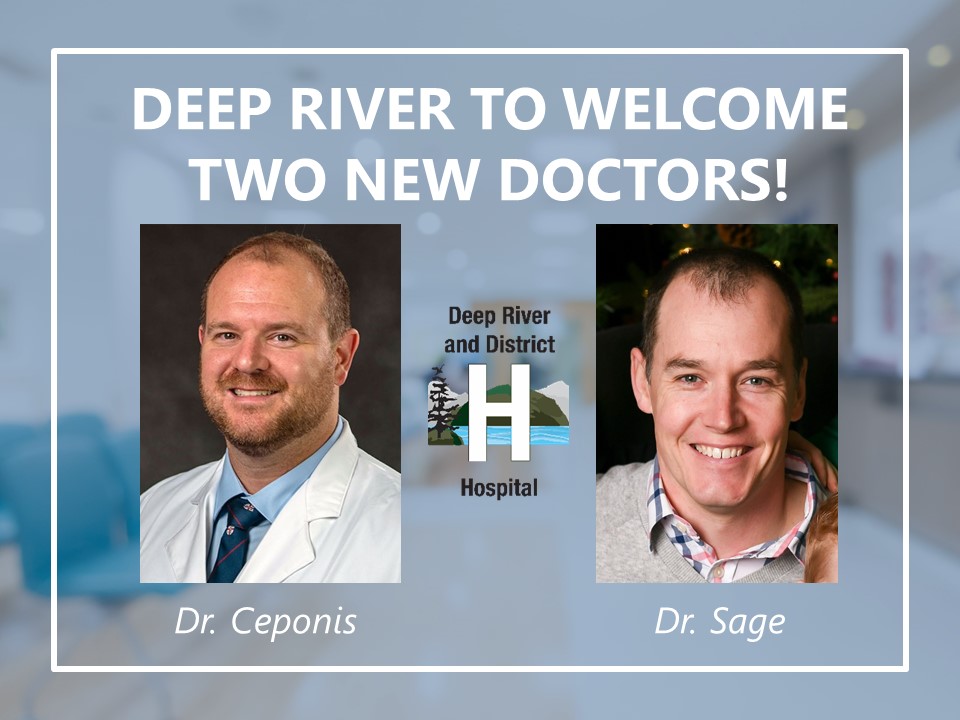 Dr. Ceponis and Dr. Sage